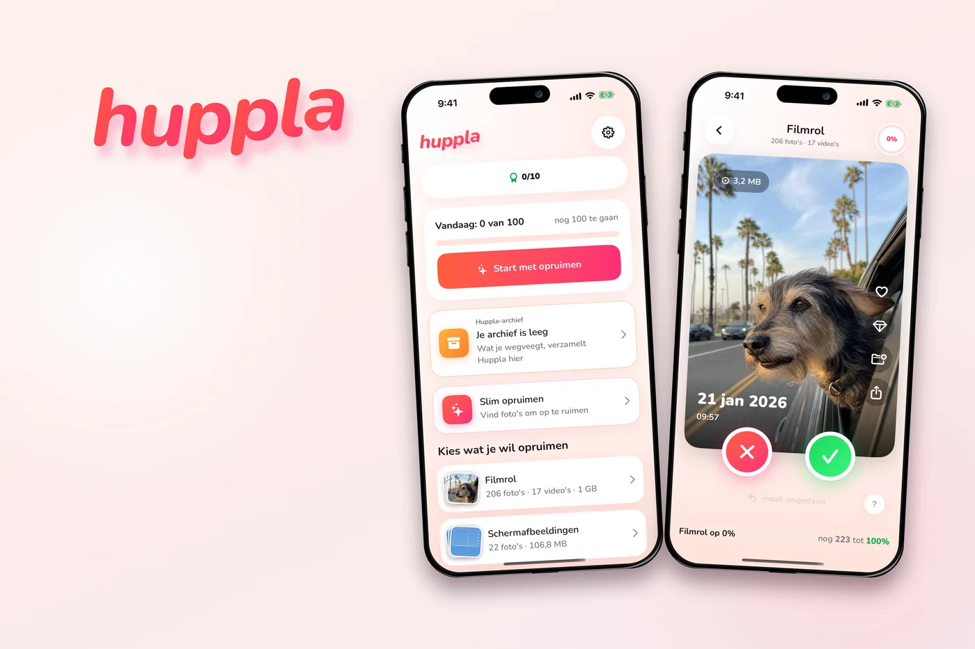 Blogcover van Huppla op crème