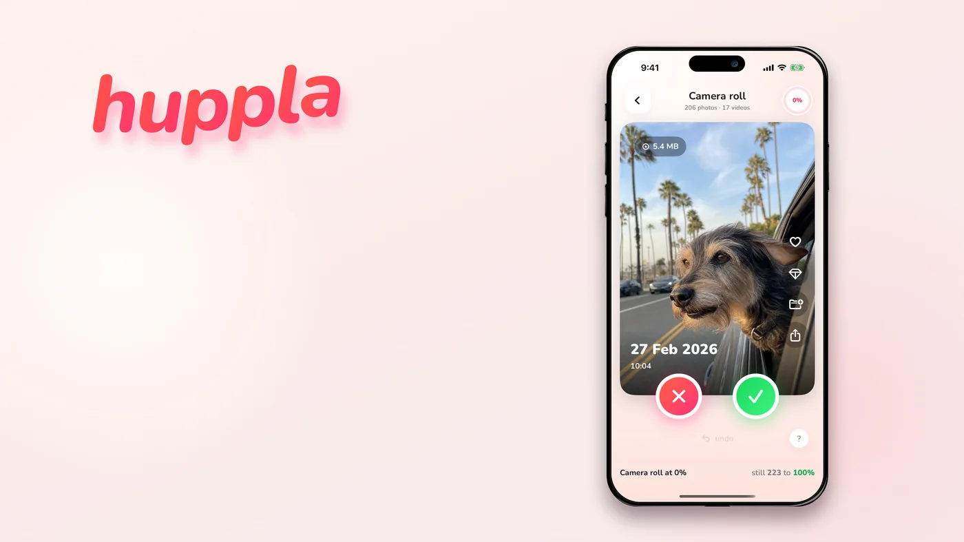 Huppla blog cover on cream