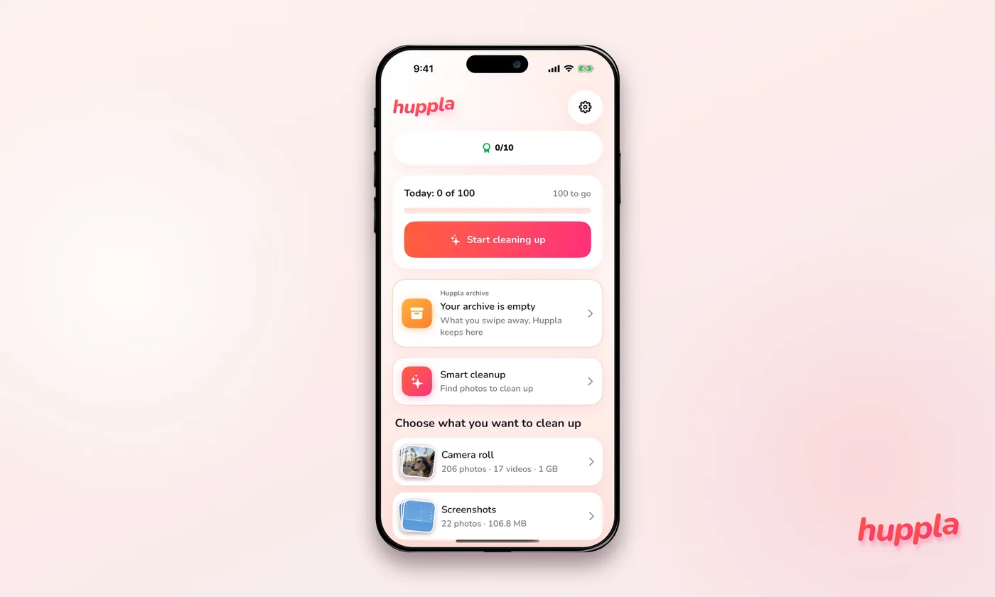 Huppla image for inside an article